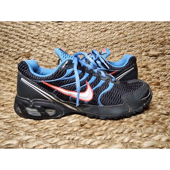 Nike Women's 8.5 Air Max Torch 4 Women Athletic Training Shoes Blue Pink Blast - Picture 4 of 11